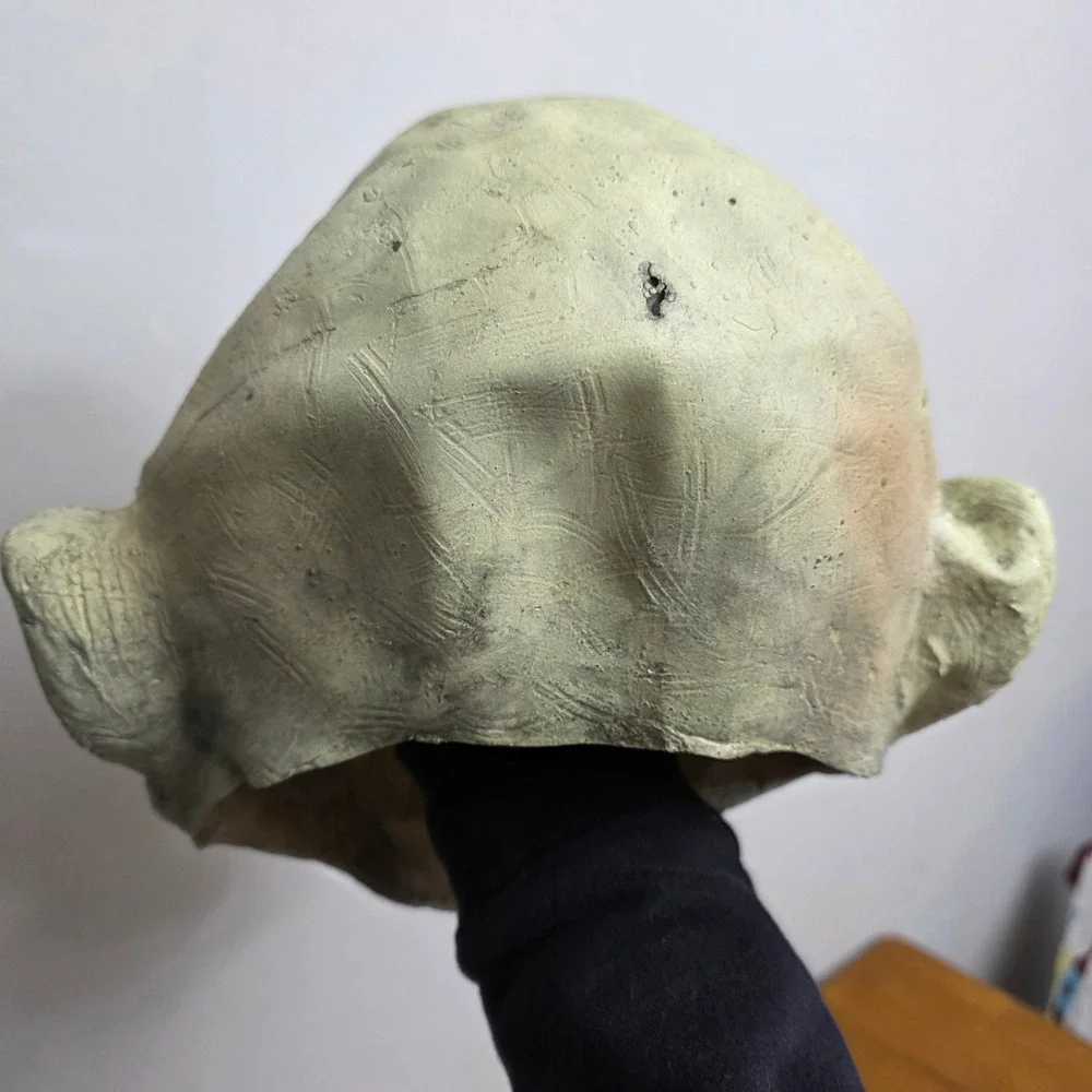 Vintage‎ 90s Creepy Old Man Halloween Mask Scary Goblin Witch Horror Prop Latex